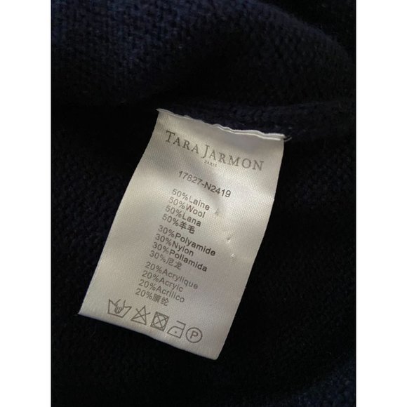 Tara Jarmon Wool Blend Beaded Sweater Ladies Medium - Picture 6 of 6